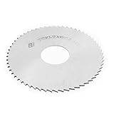 uxcell スリッティングソウ　スリッターのこぎり　スリッターソー　60 歯　HSS