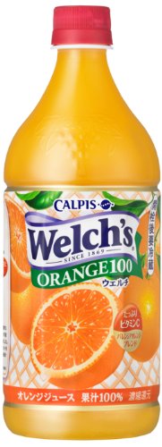 Welch's オレンジ100 800g×8本