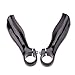 Lixada 2Pcs Carbon Fiber MTB Bicycle Handlebar Bar Ends 22.2MM
