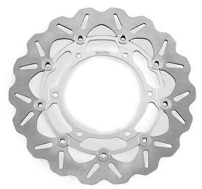 Galfer / GBrakes DF068CW00GD0 Wave Chrome Floating Front Rotor