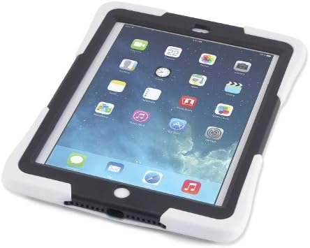 Caseiopeia Keepsafe Strap: Rugged Heavy Duty iPad Air Case Designed for Home and School with Hand Strap and Screen Protector