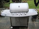 BuyDirect4U 5 BURNER HEAVY DUTY STAINLESS STEEL GAS BBQ Barbecue