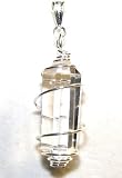 DOUBLE TERMINATED TIBETAN QUARTZ PENDANT