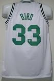 Larry Bird Autographed/Hand Signed Boston Celtics White Jersey w/JSA
