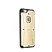 iPhone 6S, iPhone 6, Tridefense Three-layer Rugged Protective Cover with Built in Screen Protector and Foldable Kickstand for Apple iPhone 6S iPhone 6 By Cazel (Gold)