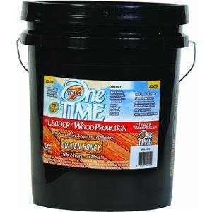 One Time Wood Protector, GOLDEN HONEY WOOD SEALER