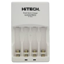 Hitech iC-108UL Smart Quick Charger for AA and AAA Ni-MH / Ni-Cd Rechargeable Batteries