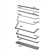 VRK Series 19" W Horizontal Lacer Bars (Rectangular)