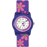 Timex Kids T89022 Time Teacher Flowers Stretch Band Watch