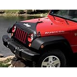 2007-2012 Jeep Wrangler Front End Cover Black with Jeep Logo, with or without license... by Mopar