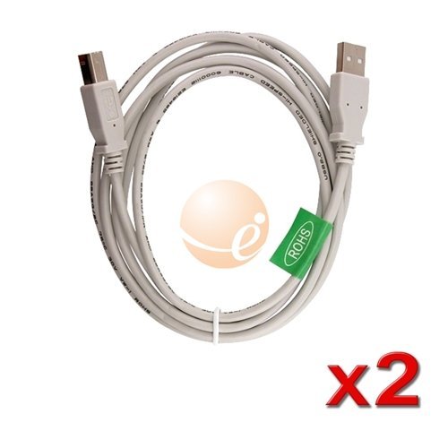 6-foot USB 2.0 Printer Cord