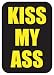 PS 4425 - Aufkleber / Kiss my ass