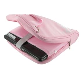 Acer AOD250-1584 10.1-Inch Netbook Carrying Bag with Shoulder Strap (Hawaiian Flower Design - Pink)