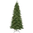 8.5' Pre-Lit Slim Camdon Fir Artificial Christmas Tree - Multi-Color Lights