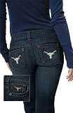 Texas Longhorns Women's Denim Jeans - by Alyssa Milano