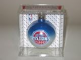 DETROIT PISTONS (2 5/8 In Diameter) Multi Color CHRISTMAS ORNAMENT