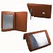 MiTAB - Housse � rabat en cuir bycast marron pour le nouveau Archos 101 G9 tablette