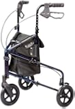 Walker 3 Wheel Trio Roller Walker - Carex Health Brands A33300