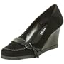 VANELi Women's Hansina Wedge,Black,10 M US