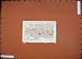 1941 Colour Map Switzerland Street Plan St-Gall Bahnhof