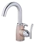 Danze D223154CSN Sonora Single-Handle Lavatory Faucet, Chrome with Satin Nickel Accents