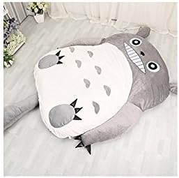 Huge Cute Cartoon Totoro Double Bed Sleeping Bag Pad Sofa Fast Shipping Ship Worldwide (290*160cm)