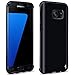 S7 Edge Case, LK Ultra [Slim Thin] Scratch Resistant TPU Gel Rubber Soft Skin Silicone Protective Case Cover for Samsung Galaxy S7 Edge (Black)