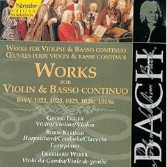 Edition Bachakademie Vol. 123 (Werke f�r Violine und Basso continuo)
