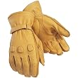 Tour Master Deerskin Men's Leather Harley Cruiser Motorcycle Gloves