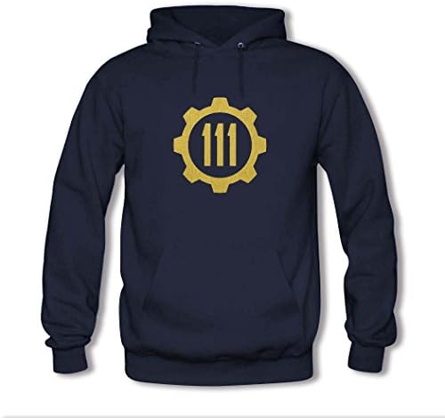 LHZO Printing Boy's Fallout 4 Graphic Cotton Hoodie Sweatshirt Medium Blue