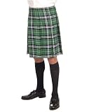 Forum Novelties Adult Green Plaid Kilt-Green-One Size
