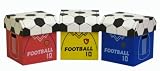 段ボール簡単工作シリーズ たのしいサッカーおもちゃBOX 3個組