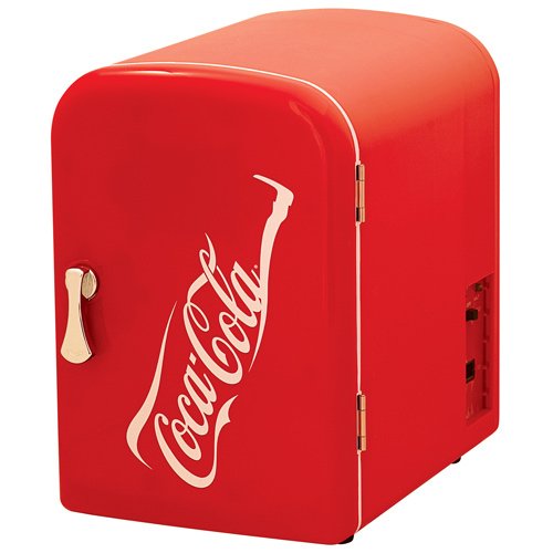 Koolatron KWC-4 Coca-Cola Personal 6-Can Mini Fridge Koolatron KWC-4 Coca-Cola Personal 6-Can Mini Fridge