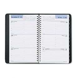 Appointment Book, 4 7/8" x 8", Black AAGG21000