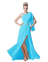 One Shoulder Bridesmaid Dress/Prom Dress 