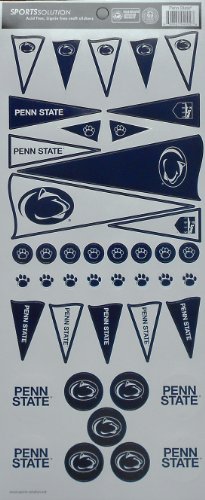 Sports Solution Penn State Pennant Decorative Sticker