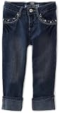 Almost Famous Girls 7-16 Denim Capri, Soho Wash, 10