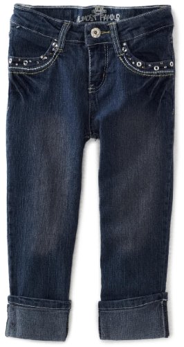 Almost Famous Girls 7-16 Denim Capri