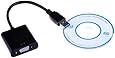 aoeyoo&reg; Black USB 3.0 to VGA Multi-display video convertor External Cable Adapter for...