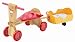 Toys : In the Night Garden Upsy Daisy Wooden Sit and Ride with Bed Trailer