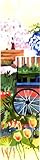 L BALDO GARDEN IN SPRINGTIME III 8X27.5 ART PRINT NCN3603