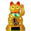 Bringer of Luck - Japanese Waving Lucky Cat - Now Solar Powered!