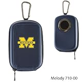 Michigan Wolverines Melody MP3/MP4/Ipod Case w/Speaker and Clip - Blue w/Digital Print