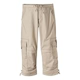 Womens Prana Organic Cargo Capri Pant