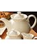 Kitchen & Housewares : LACE - Cream Ceramic Teapot