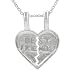 Sterling Silver Best Friend Single Charm Necklace