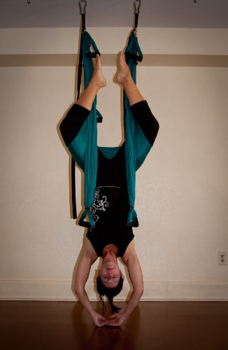 Inversion Sling - Yoga Swing (Teal) On Sale