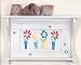 Wallies Silly Flower Pots &amp; Bugs Wallpaper Cutouts