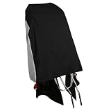 Eleganter MadeForRain Schutzbezug f�r Fahrradkindersitz - CityFrog Comfort - Tiefschwarz/Silbergrauvon "MadeForRain"