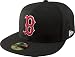Boston Red Sox Black with Scarlet and White 59FIFTY Fitted Cap